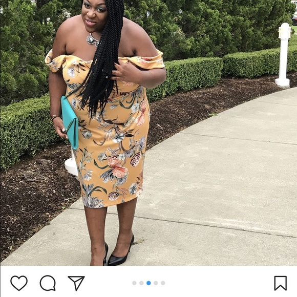 ASOS off the shoulder dress! - Picture 2 of 5